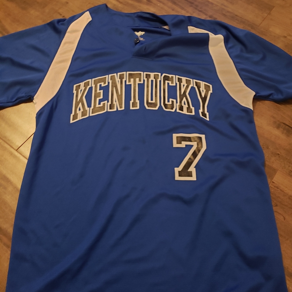 Kentucky wildcats rawlings number 7 jersey size small